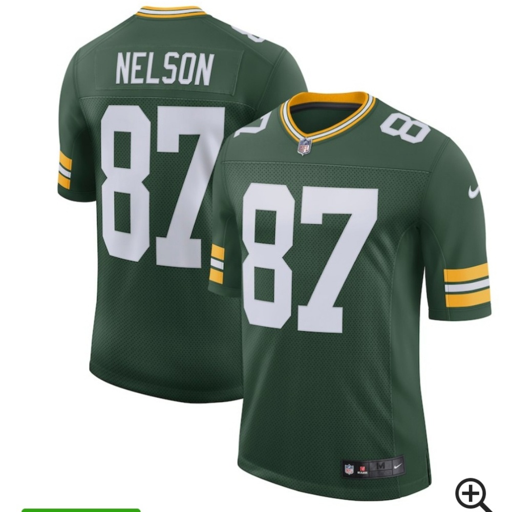 Jordy Nelson Mens Jersey Medium NWT